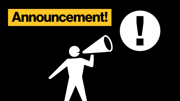 Announcement